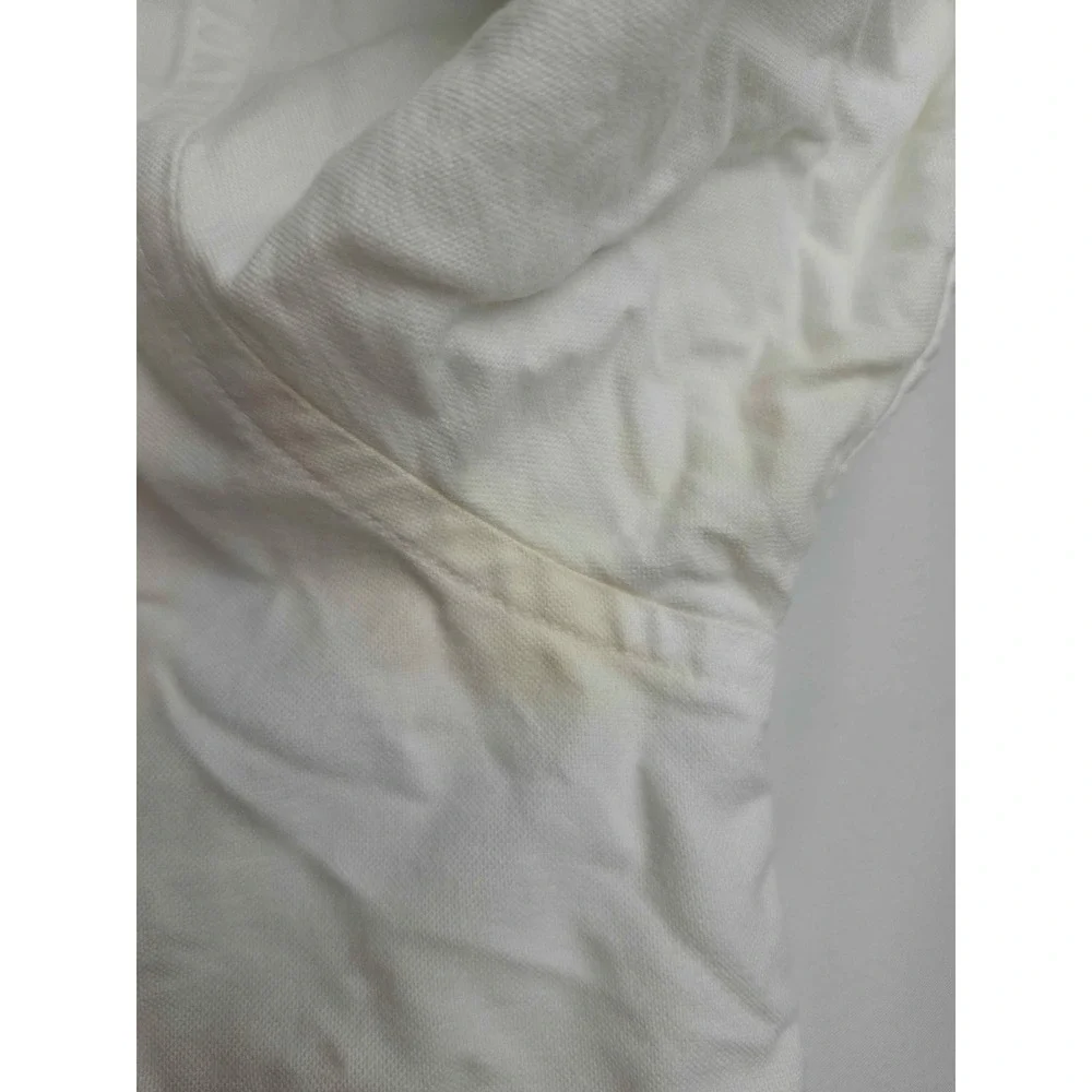 Ralph Lauren Boys White Cotton Oxford Button Down Shirt Size 20 Pony Logo